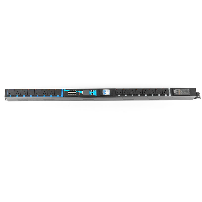 Luchtstroomonderbreker Verticale TCP/IP-sensor met 16 uitgangen eco Smart Rack Pdu