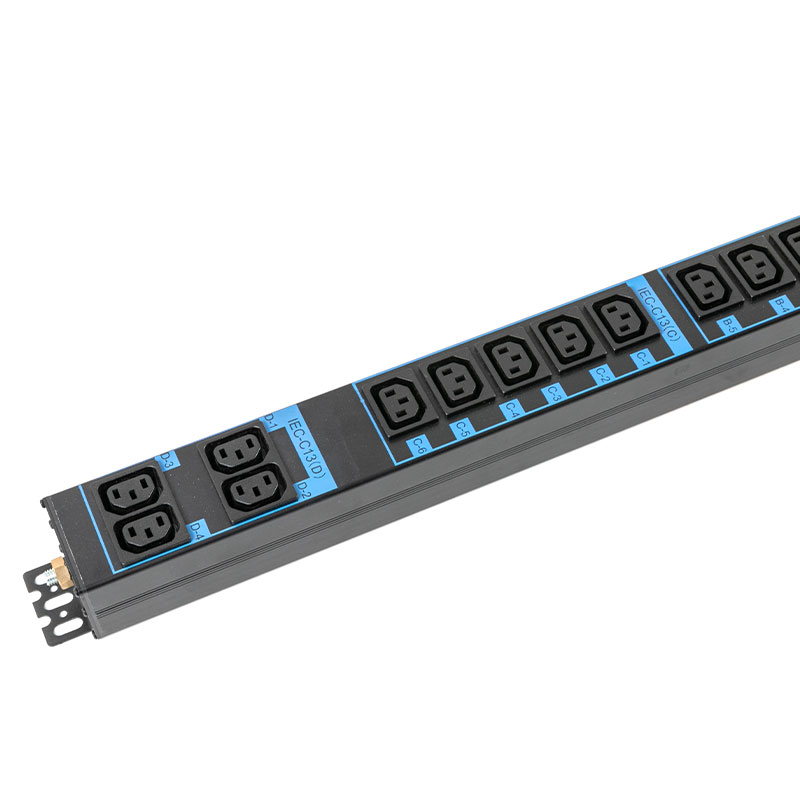 20-uitgangen C13 C19 Verticale TCP/IP-sensor eco Smart Rack Pdu